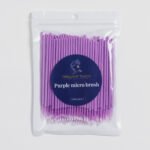Purple micro brush (100 pcs)